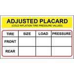 ATEQ PLCARD-50 | Roll of 50 Placard Labels with Pen