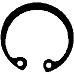 Au-ve-co Products 11491 | 40Mm Internal Retaining Rings Din 1300 - Phos/Oil