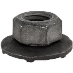 Au-ve-co Products 16268 | M6-1.0 Free Sping Wshr Nut 16Mm O.D. 10Mm Hex