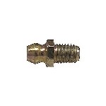 Au-ve-co Products 15103 | Grease Fitting Straight 11/16 Length 1/4-28