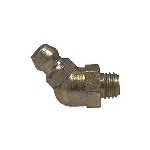 Au-ve-co Products 15106 | Grease Fitting 1/4-28 45 Degree 29/32 Length