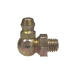 Au-ve-co Products 15108 | Grease Fitting 1/4-28 90 Degree 45/64 Length