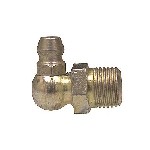 Au-ve-co Products 15118 | Grease Fitting 1/8 Pipe 90 Degrees 53/64 Length