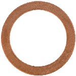 Au-ve-co Products 18021 | Copper Oil Drain Plug Gasket 3/4 Inner Dia
