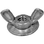 Au-ve-co Products 10036 | Washer Base Wing Nut 1/4-20