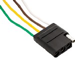 Au-ve-co Products 10223 | 4-Way Harness Connector Female
