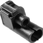 Au-ve-co Products 10319 | Electrical Bullet Receptable Connector