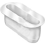 Au-ve-co Products 10365 | Screw Grommet Nylon - Gm