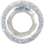Au-ve-co Products 10374 | Push-On Retainer For 3/8 Stud 3/4 Od