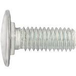 Au-ve-co Products 10655 | Bumper Bolt 3/8-16 X 1 Stainless Cap Pan Head
