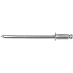 Au-ve-co Products 11104 | Panel Rivets 1/8 Dia 3/16-1/4 Grip Stainless