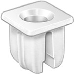 Au-ve-co Products 11697 | 8/6 Screw Nylon Nut - Amc