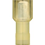 Au-ve-co Products 11830 | 12-10 Ga Male Quick Slide Terminals - Yellow