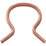 Au-ve-co Products 11 | Door Handle Retaining Clip Steel - Gm