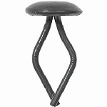 Au-ve-co Products 1202 | Trim Clips 17/32 Hd Dia - Brown