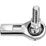 Au-ve-co Products 12035 | Female Rod End W/Stud Ball Joint 1/4-28 Right