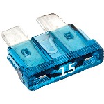 Au-ve-co Products 12553 | Atc Fuse 15 Amp Light Blue