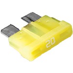 Au-ve-co Products 12554 | Atc Fuse 20 Amp Yellow