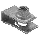 Au-ve-co Products 12666 | Extruded U Nut M6-1.0 Screw Size