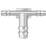 Au-ve-co Products 12917 | Nylon Tee Connector 1/8 X 1/8 X 1/4