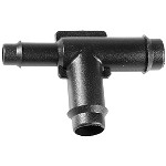 Au-ve-co Products 12922 | Nylon Tee Connector 3/8 X 1/4 X 3/8