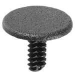 Au-ve-co Products 13454 | Gm Cowl Vent Retainer Black Nylon