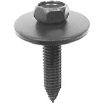 Au-ve-co Products 13618 | M6-1.0 X 30Mm Hex Head Sems 24Mm Od Phos