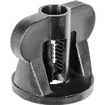 Au-ve-co Products 13856 | Nylon Rear Speaker Nut M6-1.0 Thread