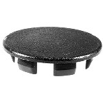 Au-ve-co Products 13887 | Nylon Hole Plug 1 Black