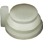 Au-ve-co Products 14858 | Windshield Wiper Bushing- Chr