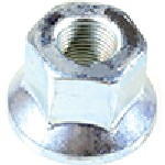 Au-ve-co Products 15011 | Flange Wheel Nut - Rh 5/8-18