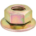 Au-ve-co Products 15345 | 1/4-20 Free Spinning Washer Nut 5/8Od
