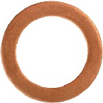 Au-ve-co Products 15919 | Copper Washer 9/16 I.D. 13/16 O.D. 3/32 Thick