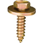 Au-ve-co Products 16589 | Hex Head Sems Tap Screw 5/16