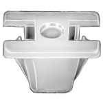 Au-ve-co Products 18843 | Toyota Grille & Rear Filler Nylon Nut 8 Scrw