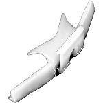 Au-ve-co Products 18866 | Honda Windshield Moulding Clip