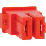 Au-ve-co Products 19294 | Pal Fuse 50 Amp Female Red