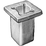 Au-ve-co Products 19324 | Mitsubishi Drip Moulding Screw Grommet 8 Scr