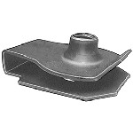 Au-ve-co Products 19480 | Extruded U Nut M6-1.0 Scrw Sz 4.3Mm-5.6Mm Rnge