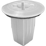 Au-ve-co Products 19505 | Toyota Rear Door Pnl Scrw Grommet 12 Scr Sz