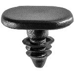 Au-ve-co Products 19673 | Honda Weatherstrip Retainer 10Mm X 15Mm Head