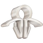 Au-ve-co Products 19730 | Honda Wire Routing Clip - Holds 6Mm Dia. Wire