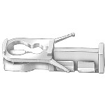 Au-ve-co Products 19740 | Acura & Honda Roof Moulding Clip