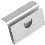 Au-ve-co Products 19838 | Ford Frnt Bmpr Chrome Strip Fastener 5/8