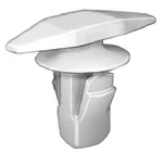 Au-ve-co Products 19850 | Ford Weatherstrip Retainer Nat. Nylon