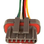 Au-ve-co Products 19885 | Ford Wiper Motor Harness Connector