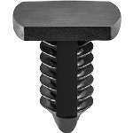 Au-ve-co Products 20180 | Chrysler Weatherstrip Retainer Black Nylon