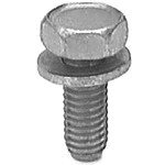 Au-ve-co Products 20434 | Hex Head Sems Body Bolt M6-1.0 X 12Mm