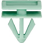 Au-ve-co Products 20481 | Gm Moulding Clip 9/16 Stm Length Fits 7/16 Hole