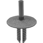 Au-ve-co Products 20734 | Push Type Retainer Black Nylon - Bmw